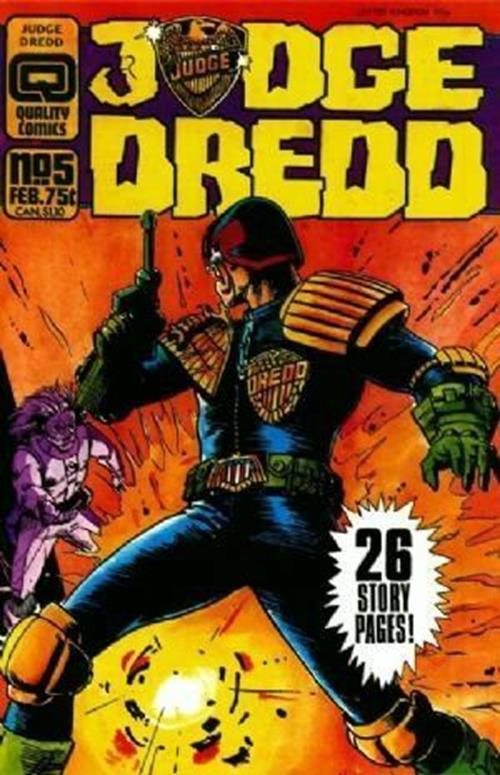Judge Dredd (1986-1987) #5