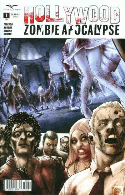 Hollywood Zombie Apocalypse (2014-2015) #1 of 2 (Talent Caldwell Variant)
