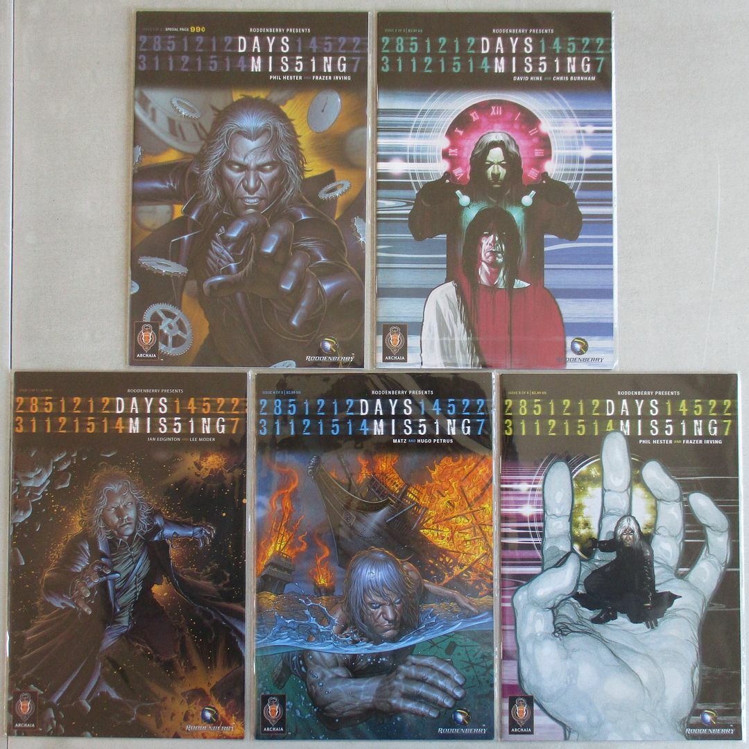 Days Missing #1-5 Complete (5 Comics) VF-NM