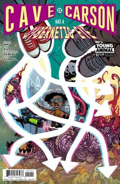 Cave Carson Has a Cybernetic Eye (2016-2017) #12