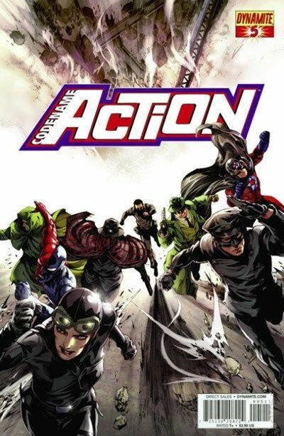 Codename - Action (2013-2014) #5 of 5 (Jonathan Lau Variant)