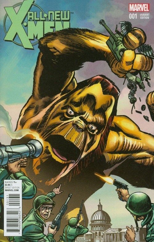 All New X-Men Vol. 2 (2016-2017) #1 (1:10 Kirby Monster Variant)