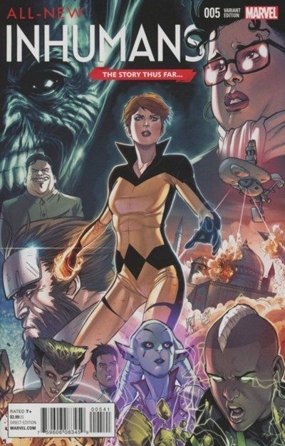 All-New Inhumans (2016) #5 (Stefano Caselli Variant)