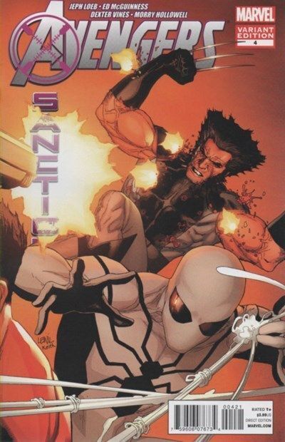 Avengers - X-Sanction (2012) #4 of 4 (1:25 Leinil Francis Yu Variant)