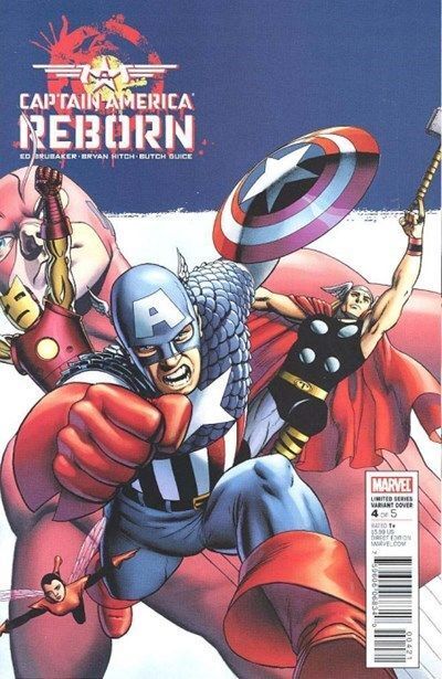 Captain America - Reborn (2009-2010) #4 of 6 (John Cassaday Variant)
