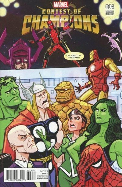 Contest of Champions (2015-2016) #4 (1:10 Bobby Rubio Variant)