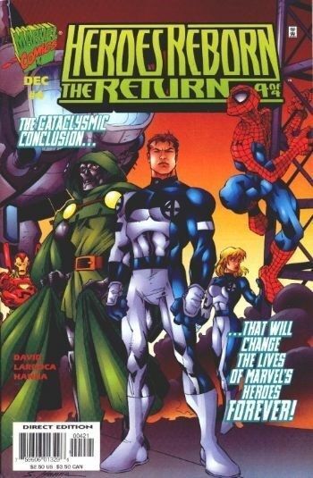 Heroes Reborn - The Return (1997) #4 of 4 (Mr. Fantastic Variant)