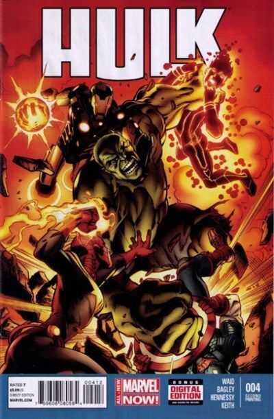 Hulk Vol. 3 (2014-2015) #4 (2nd Print Variant)