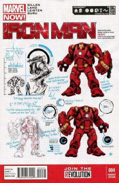 Iron Man Vol. 5 (2013-2014) #4 (1:25 Carlo Pagulayan Variant)