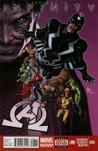 New Avengers Vol. 3 (2013-2015) #8 1st Cameo of Black Order