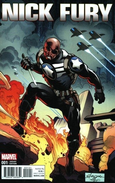 Nick Fury (2017) #1 (Larry Stroman Variant)