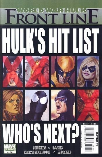 World War Hulk - Front Line (2007) #4 of 6