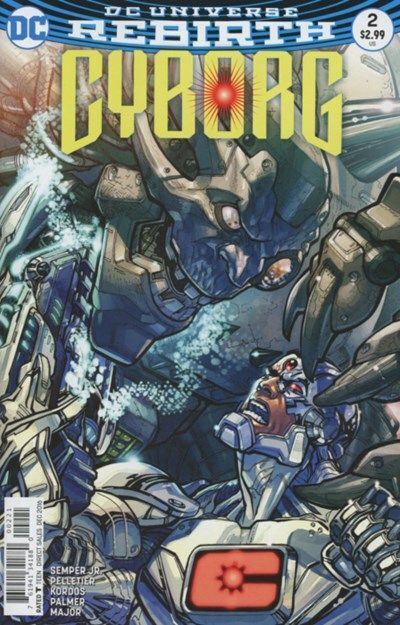 Cyborg Vol. 2 (2016-Present) #2 (Carlos D'Anda Variant)