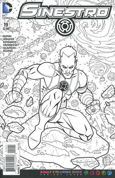 Sinestro (2014-2016) #19 (Derec Donovan Variant)