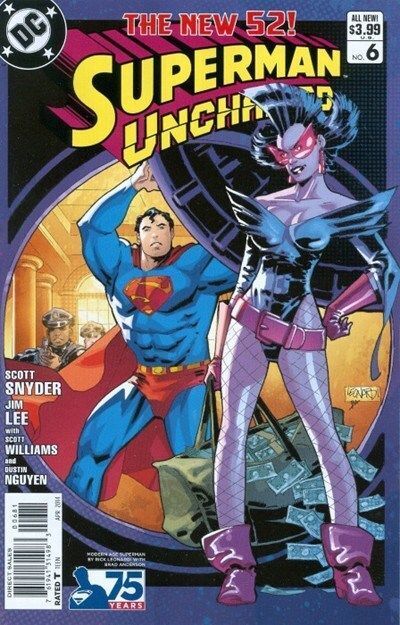 Superman Unchained (2013-2015) #6 (1:25 Rick Leonardi Variant)