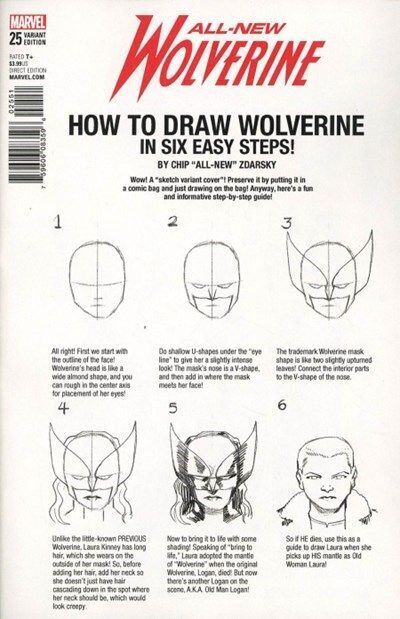 All-New Wolverine (2016-2018) #25 (Chip Zdarsky Variant)
