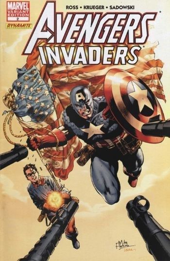 Avengers/Invaders (2008-2009) #2 of 12 (1:25 Mike Perkins Variant)