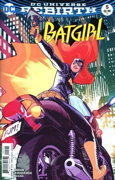 Batgirl Vol. 5 (2016-Present) #5 (Francis Manapul Variant)