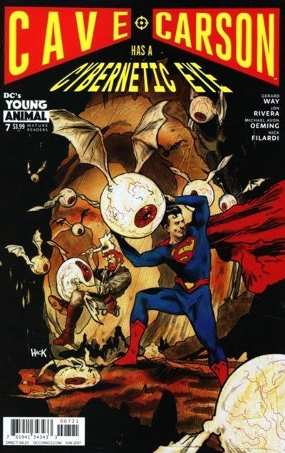 Cave Carson Has a Cybernetic Eye (2016-2017) #7 (Robert Hack Variant)