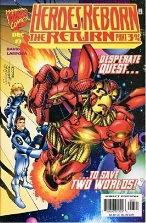 Heroes Reborn - The Return (1997) #3 of 4 (Iron Man Variant)