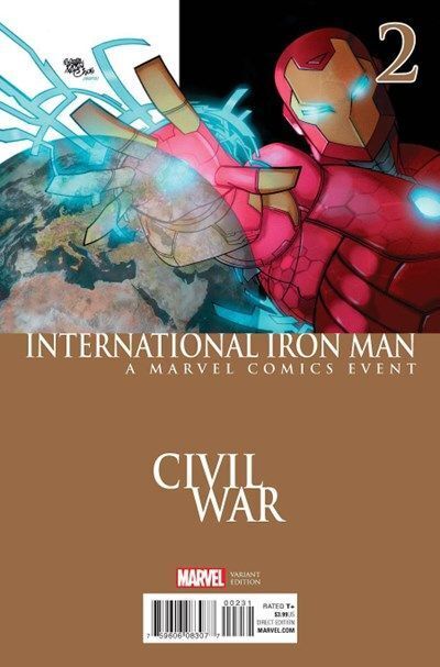 International Iron Man (2016) #2 (Pasqual Ferry Variant)
