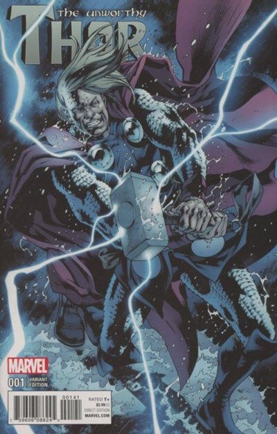 Unworthy Thor (2017) #1 of 5 (1:15 Bryan Hitch Variant)