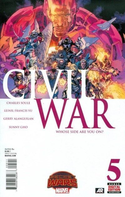 Civil War (2015) #5 of 5