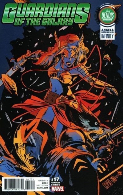 Guardians of the Galaxy Vol. 4 (2015-2017) #17 (Francavilla Variant)