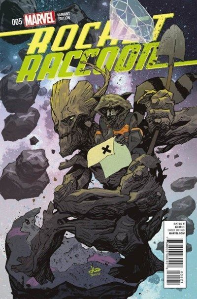 Rocket Raccoon Vol. 1 (2014-2015) #5 (Jason Latour Variant)