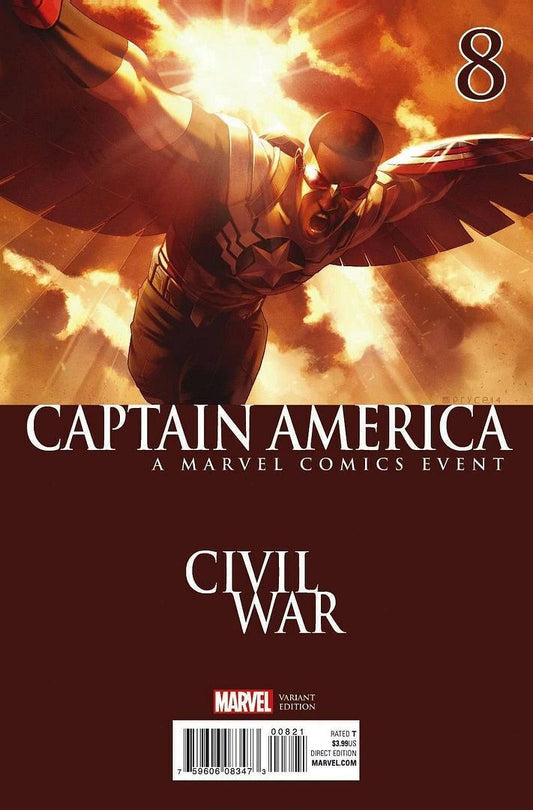 Sam Wilson - Captain America (2015-2017) #8 (Campbell Variant)