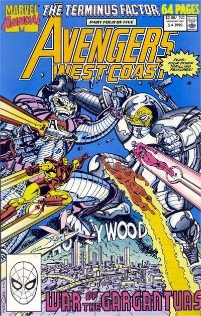 West Coast Avengers (1985-1994) Ann. #5