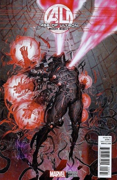 Age of Ultron (2013) #8 of 10 (1:25 Rock-He Kim Variant