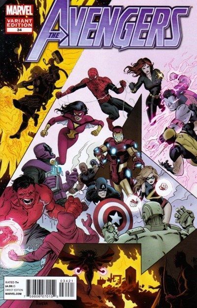 Avengers Vol. 4 (2010-2013) #34 (Paolo Rivera Variant)