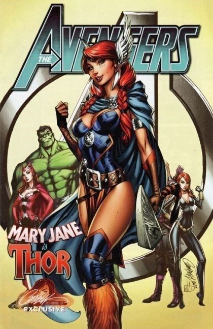 Avengers Vol. 6 (2017) #8 (MJ is Thor Variant)