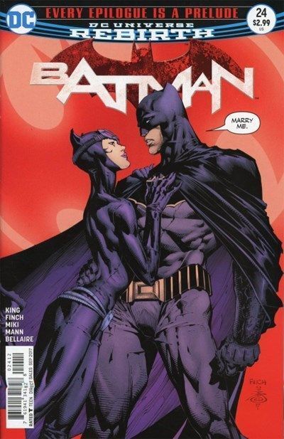 Batman Vol. 3 (2016-Present) #24 (2nd Print Variant)