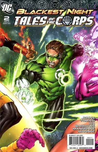 Blackest Night - Tales of the Corps (2009) #2 of 3
