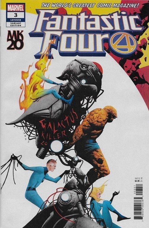 Fantastic Four Vol. 6 (2018-Present) #3 (Jae Lee MKXX Variant)