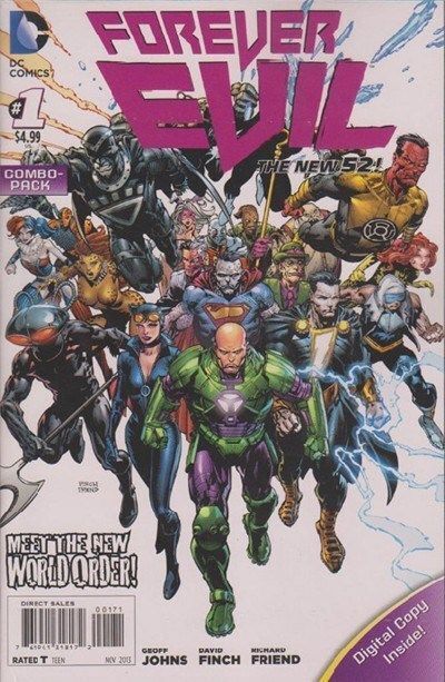 Forever Evil (2013-2014) #1 of 7 (Combo-Pack Variant)