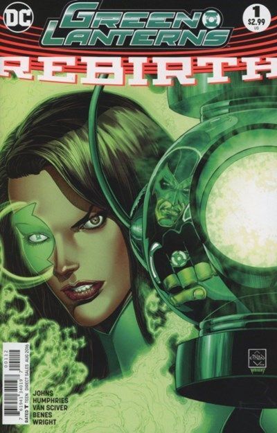 Green Lanterns - Rebirth (2016) One-Shot (2nd Print Variant)
