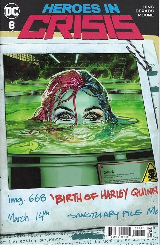 Heroes in Crisis (2018-2019) #8 of 9 (Ryan Sook Variant)