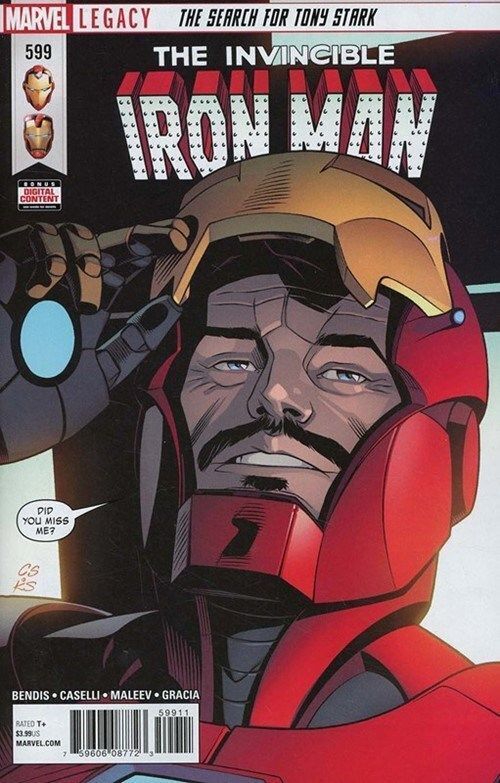Iron Man, Invincible Vol. 4 (2017-2018) #599