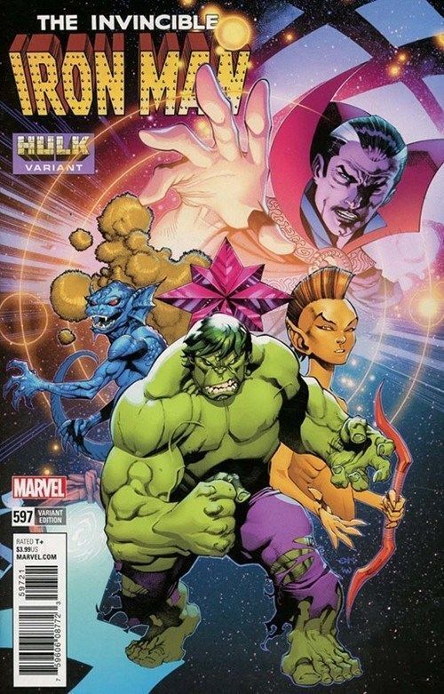 Iron Man, Invincible Vol. 4 (2017-2018) #597 (Chris Stevens Variant)