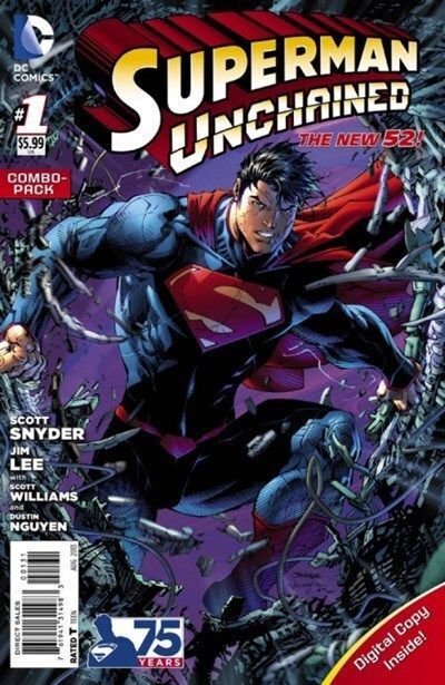 Superman Unchained (2013-2015) #1 (Combo Pack Variant)