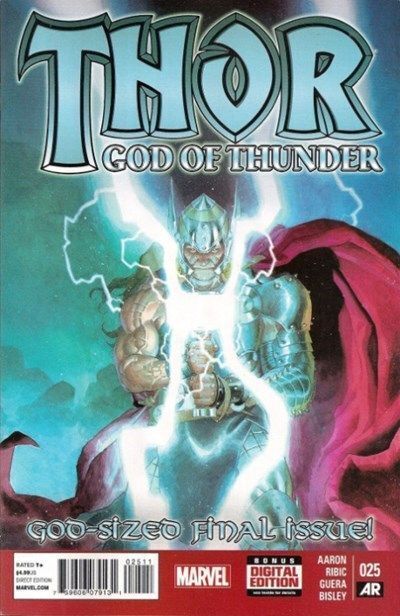 Thor - God of Thunder (2012-2015) #25 2nd Cameo Jane as Thor