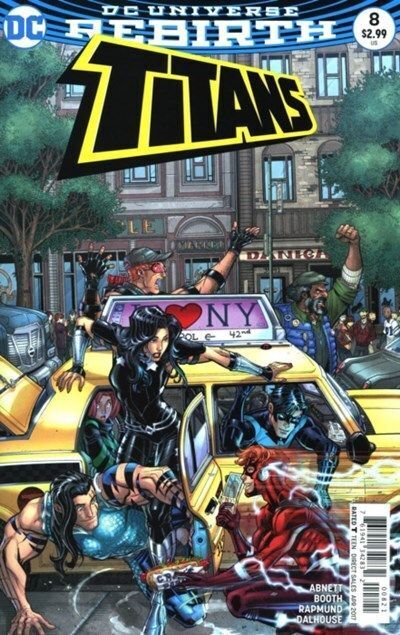 Titans Vol. 3 (2016-2019) #8 (Nick Bradshaw Variant)