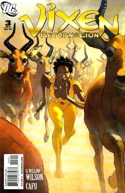 Vixen - Return of the Lion (2008-2009) #3 of 6