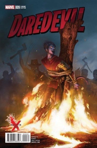 Daredevil Vol. 5 (2016-2017) #9 (Rahzzah Death of X Variant)