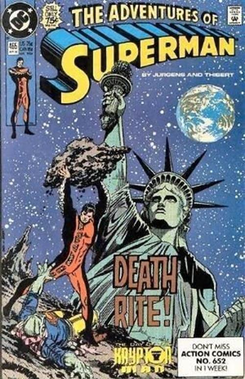 Adventures of Superman Vol. 1 (1939-2011) #465 1st Hank Henshaw
