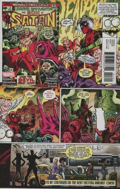 Deadpool Vol. 5 (2016-2017) #17 (Scott Koblish Variant)