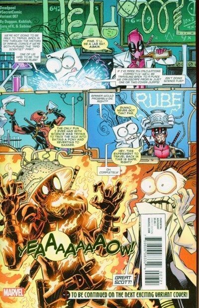 Deadpool Vol. 5 (2016-2017) #7 (Scott Koblish Variant)